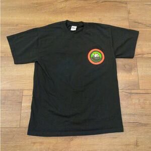 VTG Gildan Pig Animal Poker Run Adult Medium Shirt Skull Biker Cards Punk